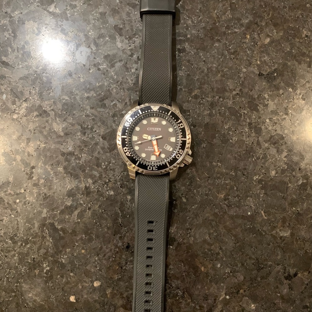 Citizen eco drive dive watch